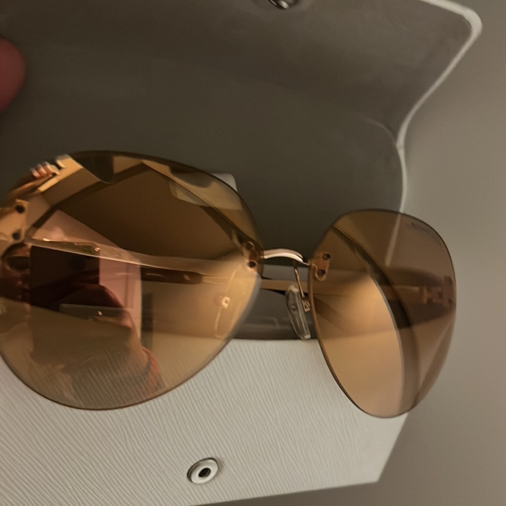 Michel Kors Barcelona 58mm pilot sunglasses new in case - Picture 2 of 9